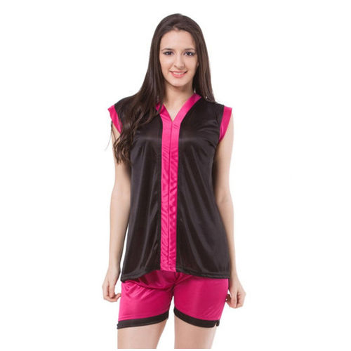 Ladies Fancy Sleepwear Shorts And Top