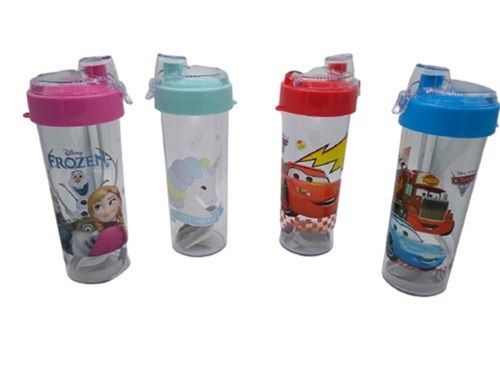 Printed Kids School Plastic Sipper Water Bottle Capacity: 900 Milliliter (Ml)