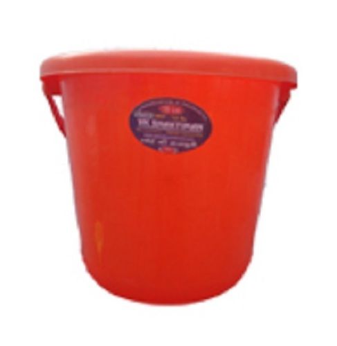 Red Plastic Household Bucket