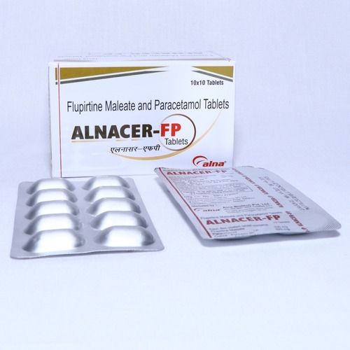 Flupirtine Maleate Paracetamol Tablets Application: Pharmaceutical Industry