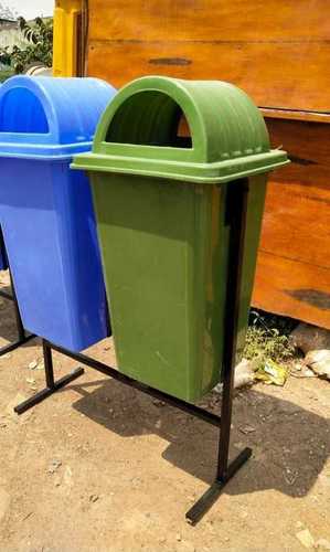 Waterproof Two Colors FRP Dustbin