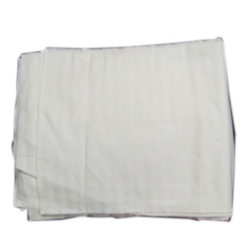 Breathable White Cotton Hospital Bed Sheets