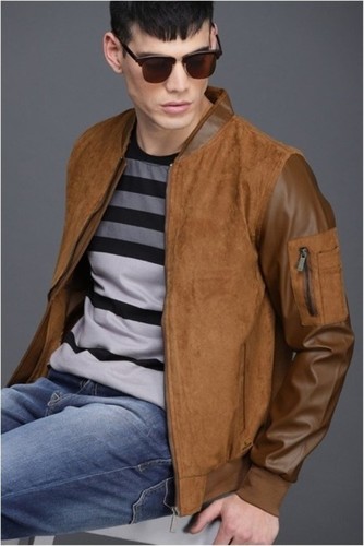 फुल स्लीव मिक्स एन मैच बॉम्बर जैकेट (KA149)