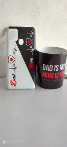 Black Multi Color Printed Mugs