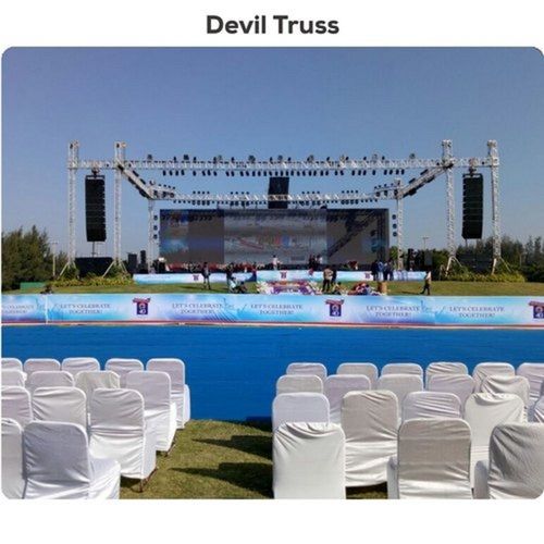 Silver Outdoor Event Aluminium Box Truss