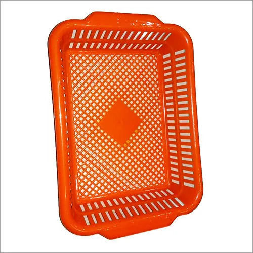 Plain Plastic Storage Basket