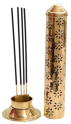 8 Inches Classical Brass Pooja Incense Stick Agarbatti Holder