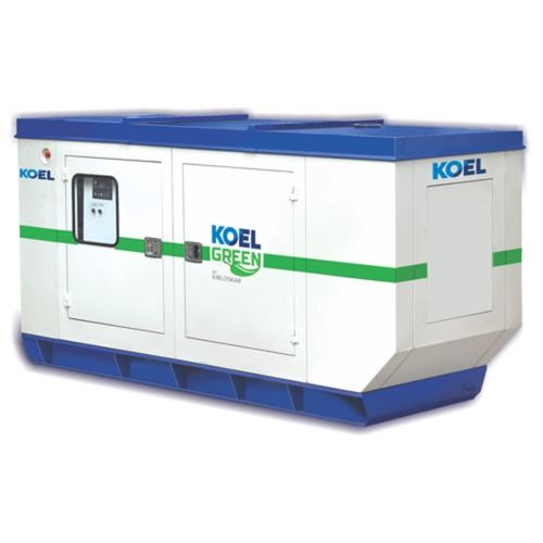 Kirloskar 62.5 Kva Silent Diesel Generator - Color: White