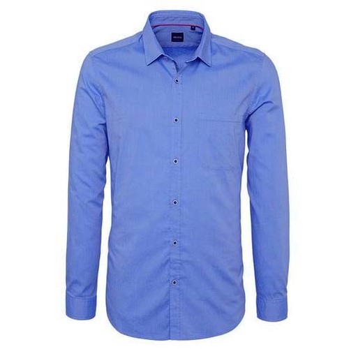 पुरुषों की नीली औपचारिक शर्ट आयु समूह: 18+