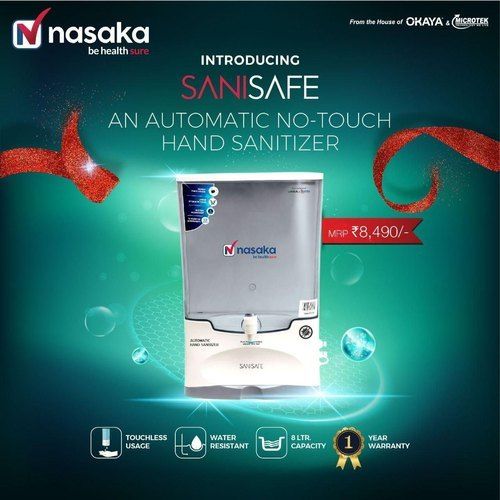 Nasaka Sanisafe Automatic Hand Sanitizer Dispenser