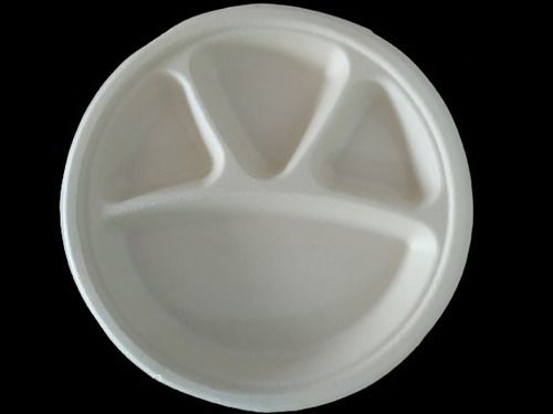 Disposable White Crockery Plate