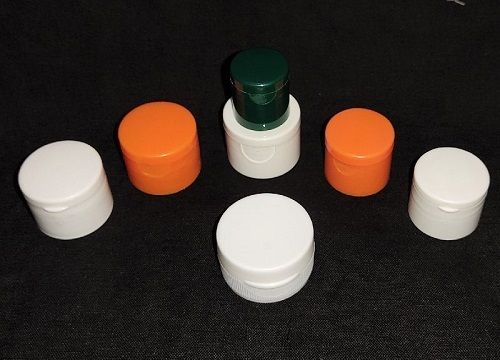 White Plain Flip Top Caps