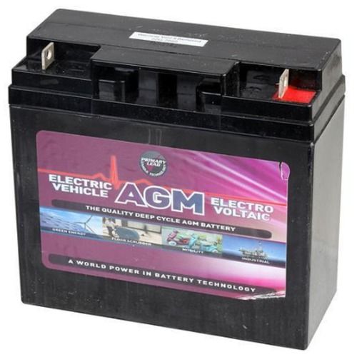 Black 24Ah E Bike Battery 12V