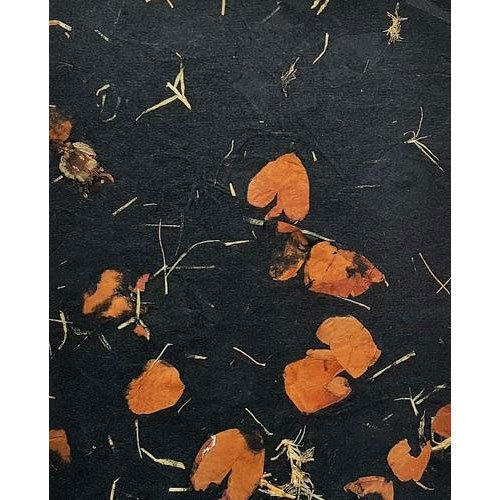 Premium Grade Floral Petal Handmade Paper Sheet