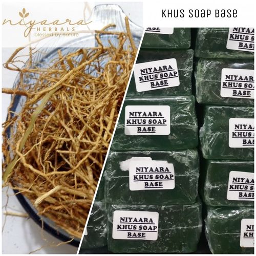 Green Herbal Organic Khus Soap Base