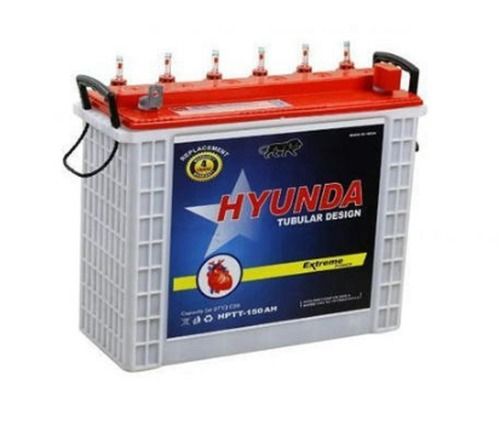 White Hyunda Inverter Tubular Battery