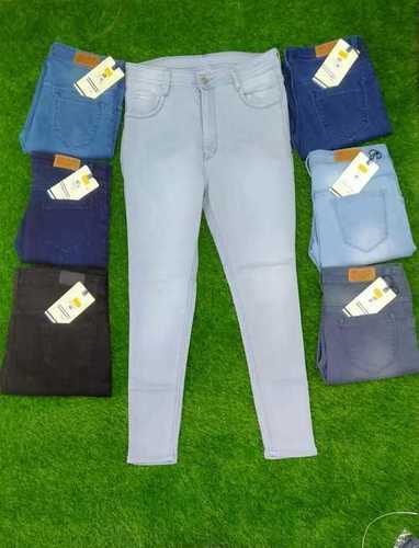 Ladies Plain Denim Jeans