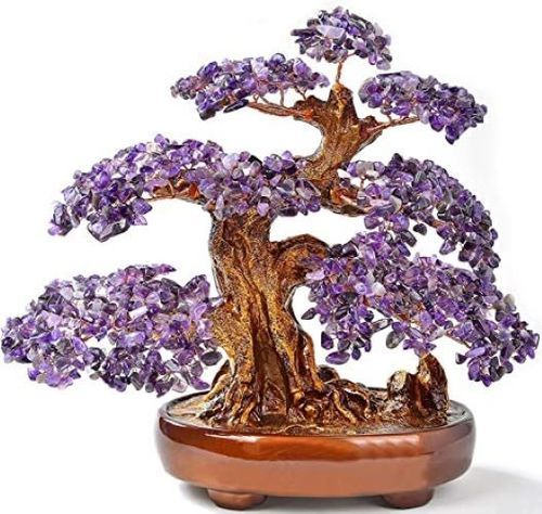 Multicolour Natural Agate Stone Tree Grade: A Grade