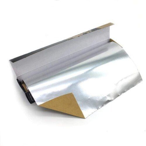 Plain Silver Aluminum Foil Laminated Paper