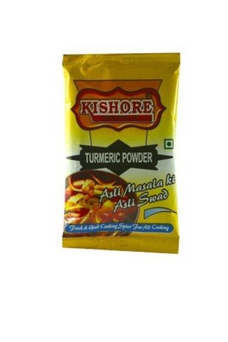 Yellow Dried Haldi Turmeric Powder 8 Gram Small Pack