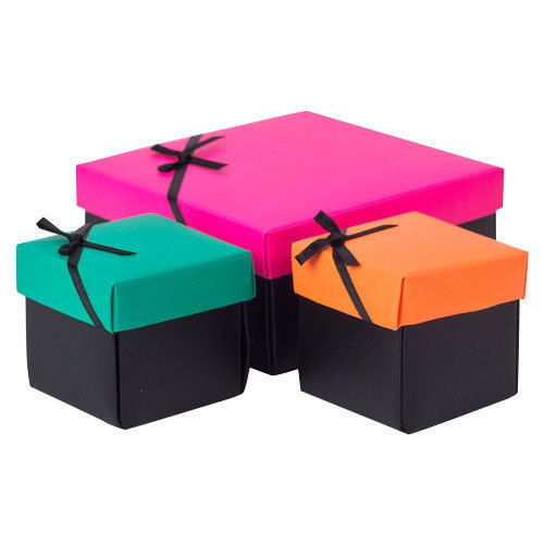 Colored Paper Gift Box