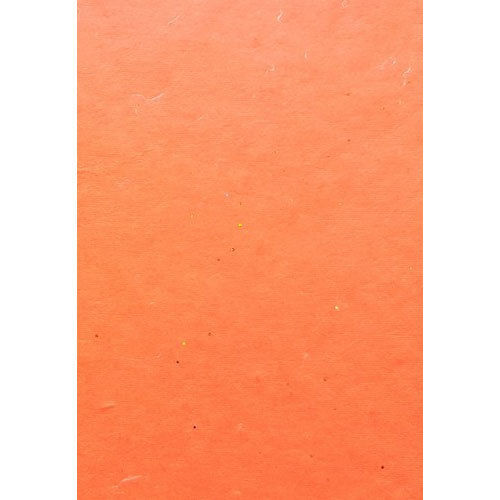 Orange Color Jari Paper Sheet