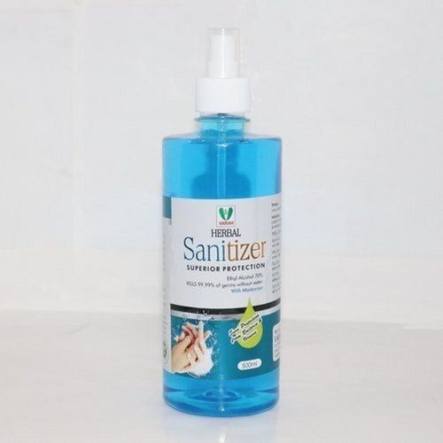 Spray Liquid 80% Alcohol Based Hand Sanitizer Age Group: Suitable For All Ages