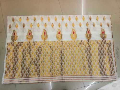 Embroidered Bridal Wear Makhala Chadar Saree