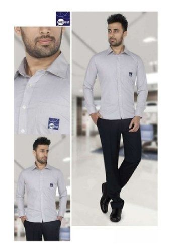 Cotton And Polyester Full Sleeves Corporate Uniform For Male