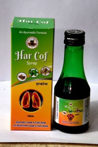 Indian 100% Herbal Dry Cough Syrup Age Group: For Adults