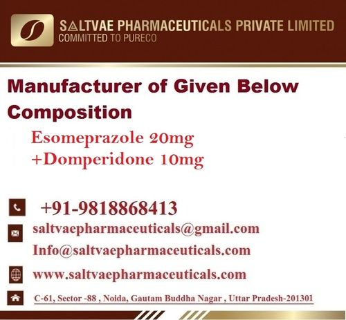 Esomeprazole 20mg + Domperidone 10mg