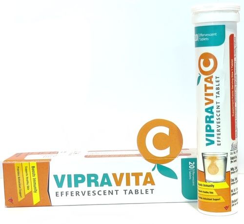 Vipravita C Effervescent Tablet -1000mg (20 Tablet )