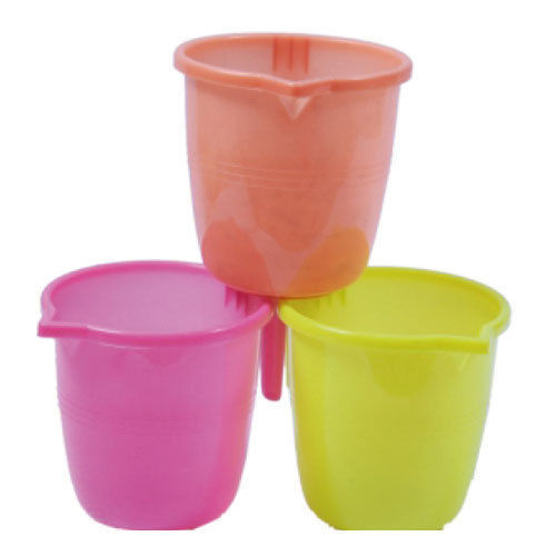 Multicolor Abrasion Resistance Plastic Bath Mug