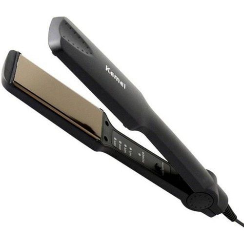 Black Smart Electric Ladies Portable Hair Straightener