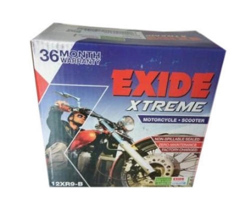 Exide Bike Battery - Nominal Voltage: 12 Volt (V)