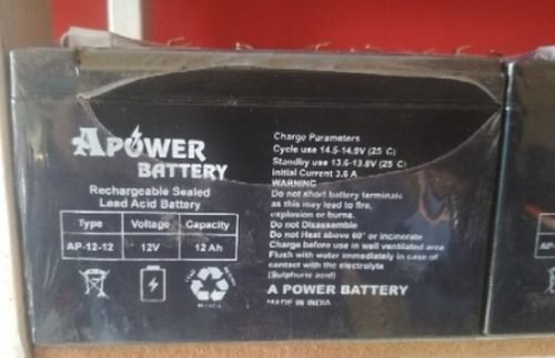 Lead Acid Battery 12 V 12 Ah