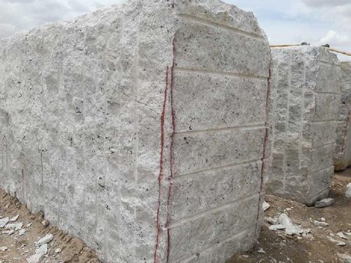 Natural White Granite Block