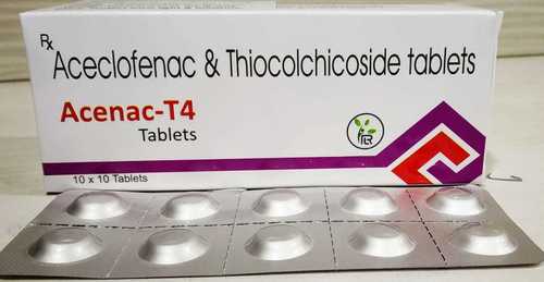 Acelofenac 100 + Thiocolchicoside 4 Mg Tablet General Medicines