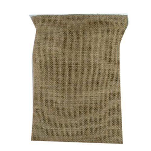 Multicolor Brown Jute Pouch Bag