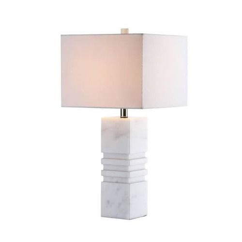 White Natural Stone Table Lamps