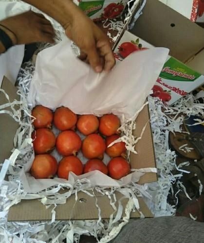 Organic Red Pomegranate Anar Fruit
