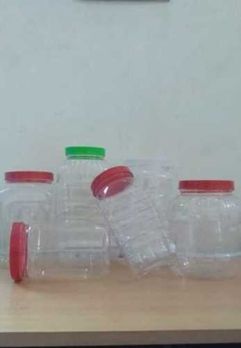Plastic Screw Cap Jar