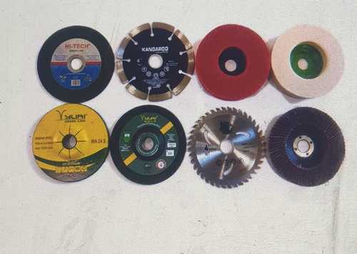 Round Shape Cutting Wheels - Polished Cast Iron, 15-20mm Thickness | Durable, Various Colors, Ideal for Precision Cutting