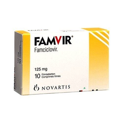 Famciclovir 125 MG Antiviral Tablets