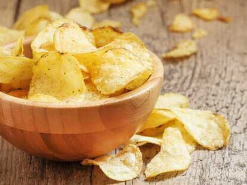 Light Yellow Potato Chips
