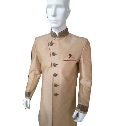 All Plain Mens Traditional Sherwani