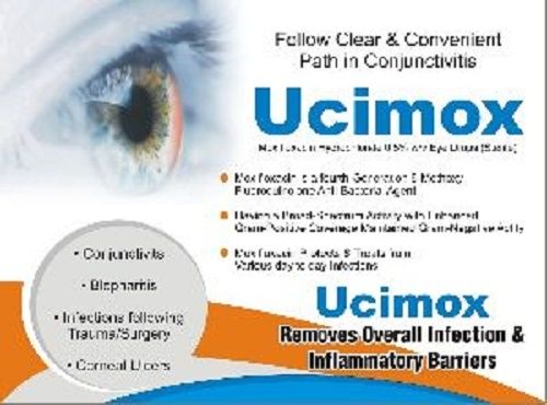  Ucimox Eye Drops स्टोर इन ए कूल 