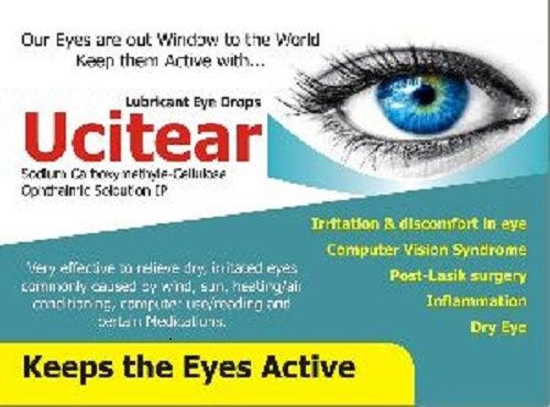 Ucitear Eye Drops Store In A Cool