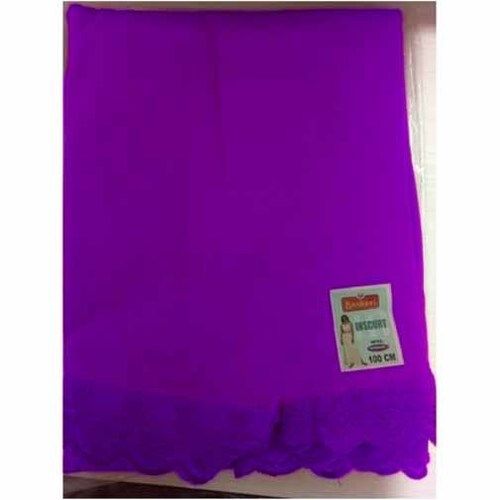 Ladies Plain Magenta Petticoat