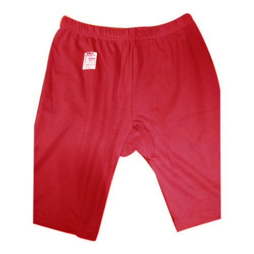 Ladies Plain Red Shorts